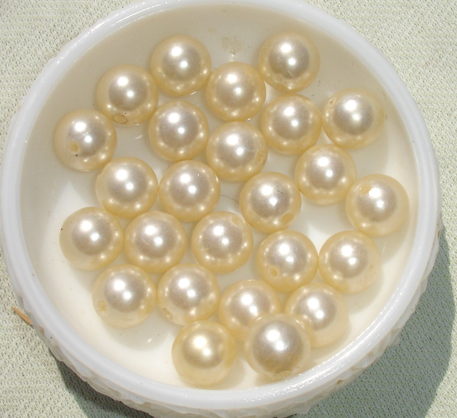 Glass Acrylic Pearl Beads Jewelry Making By Harmoneescreations