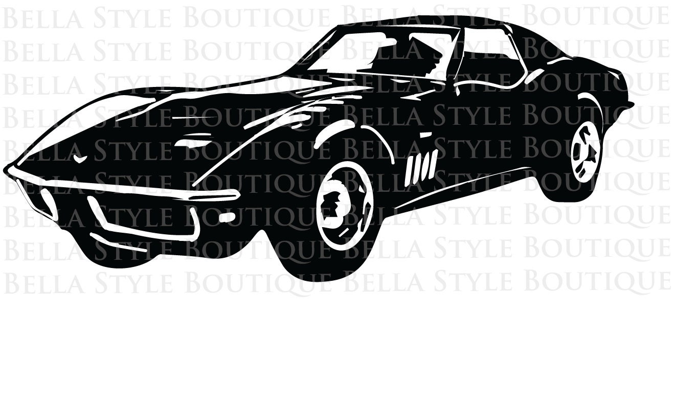 69 Chevy Corvette Stingray Svg Cut File From BellaStyle On Etsy Studio