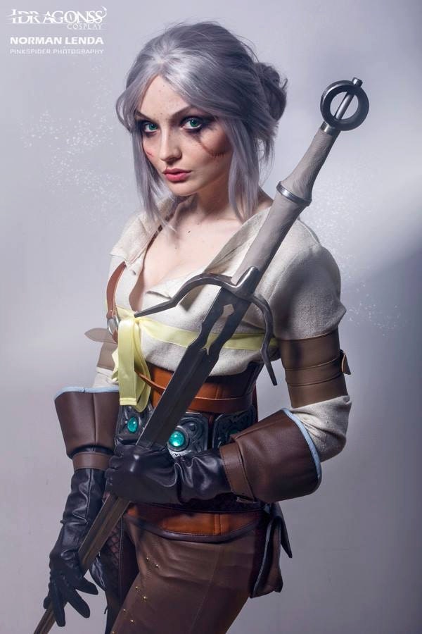 Ciri Cosplay Costume The Witcher Wild Hunt Cirilla