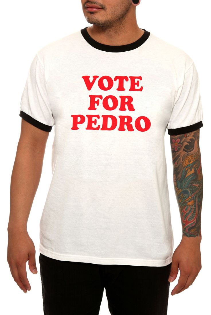 Vote For Pedro Napoleon Dynamite Mens Graphic T Shirt