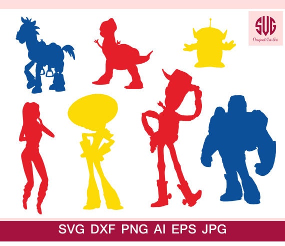 Toy Story Svg Dxf Woody And Buzz By Svgoriginalcutart On Etsy