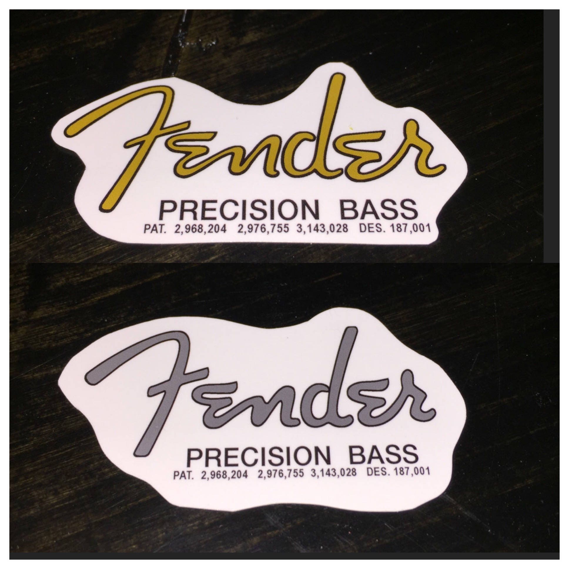 Fender Precision Bass Headstock Waterslide Decals My Xxx Hot Girl