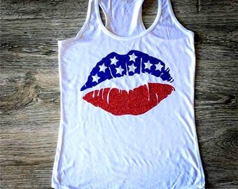 Patriotic Tank Etsy