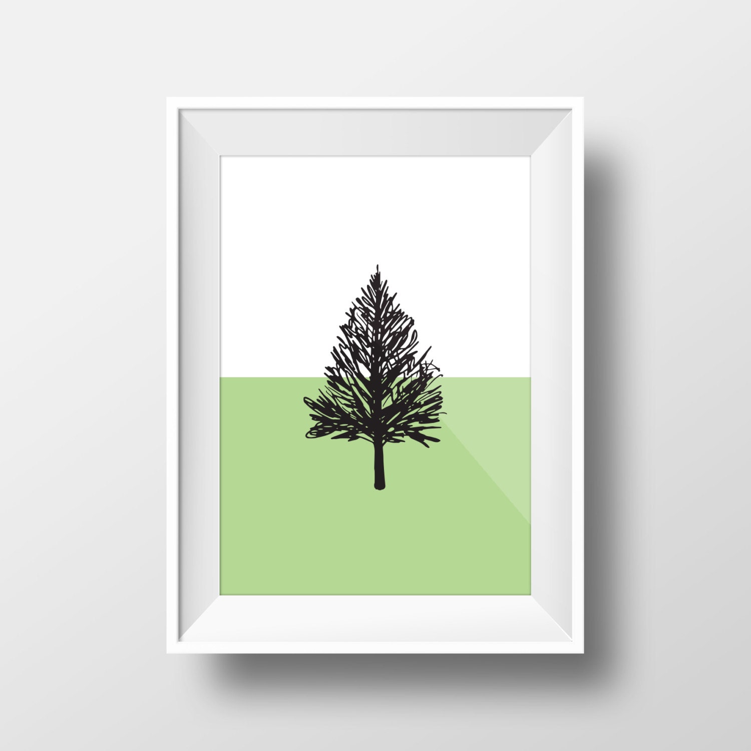 Leafless Tree Art Etsy