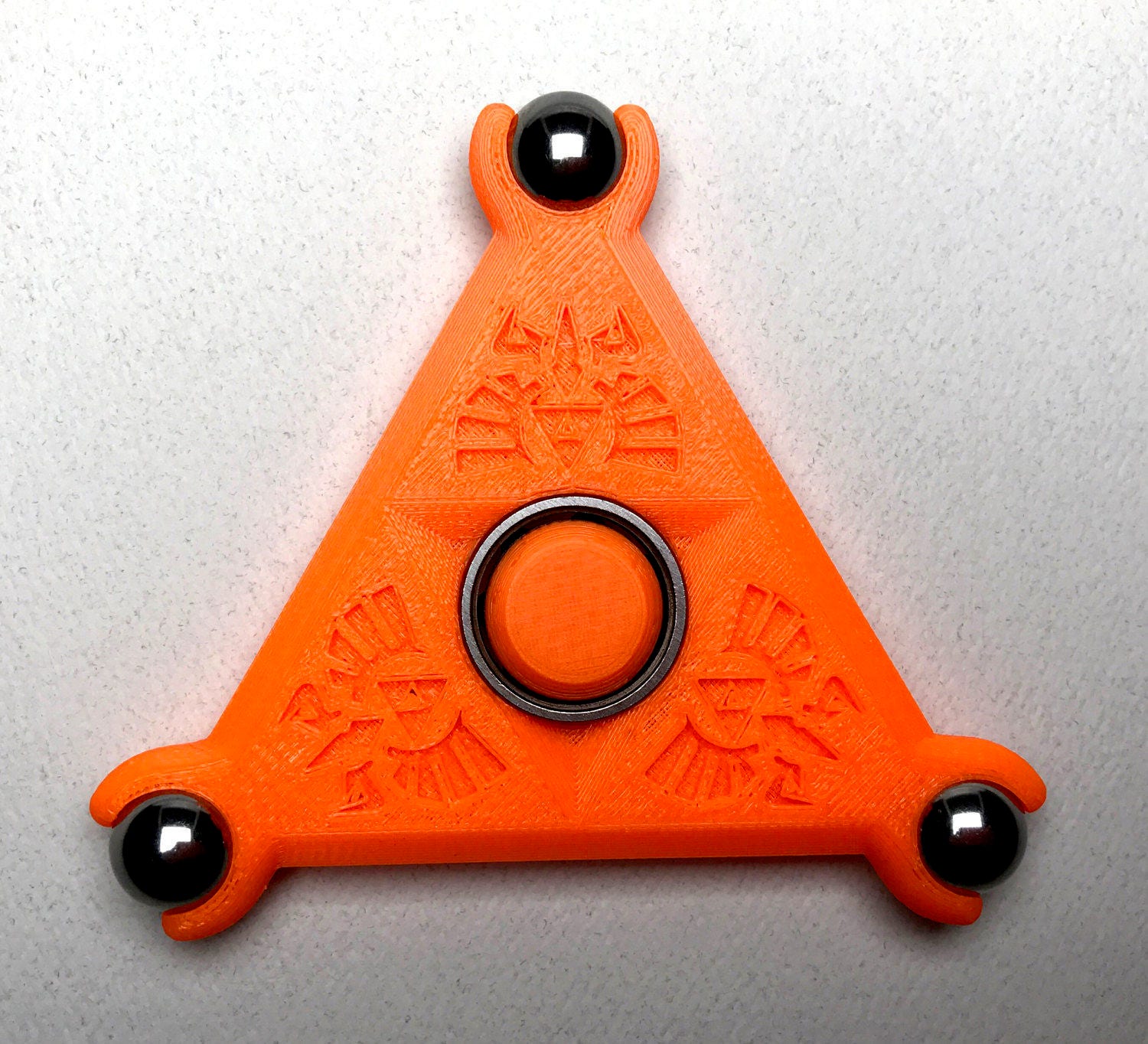 Zelda Triforce Fidget Spinner 3D Printed Toy