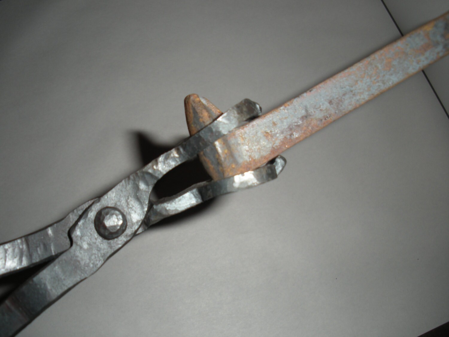 Railroad Spike Head Tongs From FoxwoodForge On Etsy Studio