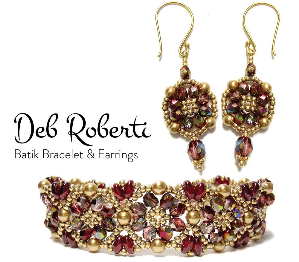 Kaleidoscope Band Beaded Pattern Tutorial By Deb Roberti