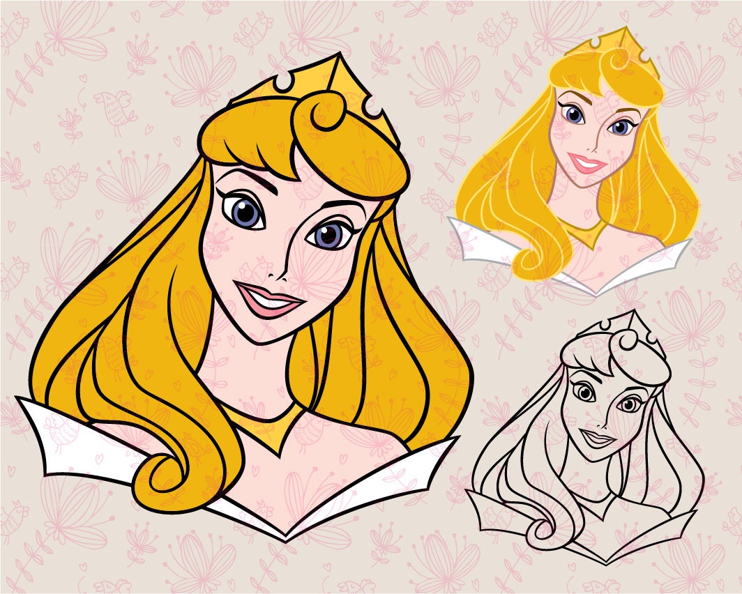 Disney Princess Aurora Svg