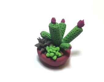 Clay Cactus Etsy