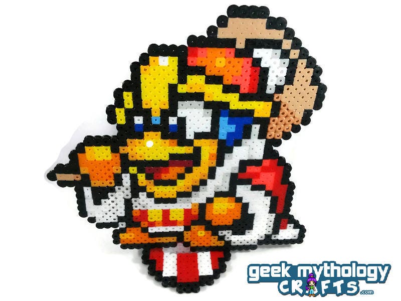 King Dedede Super Smash Bros Nintendo Perler Bead Sprite