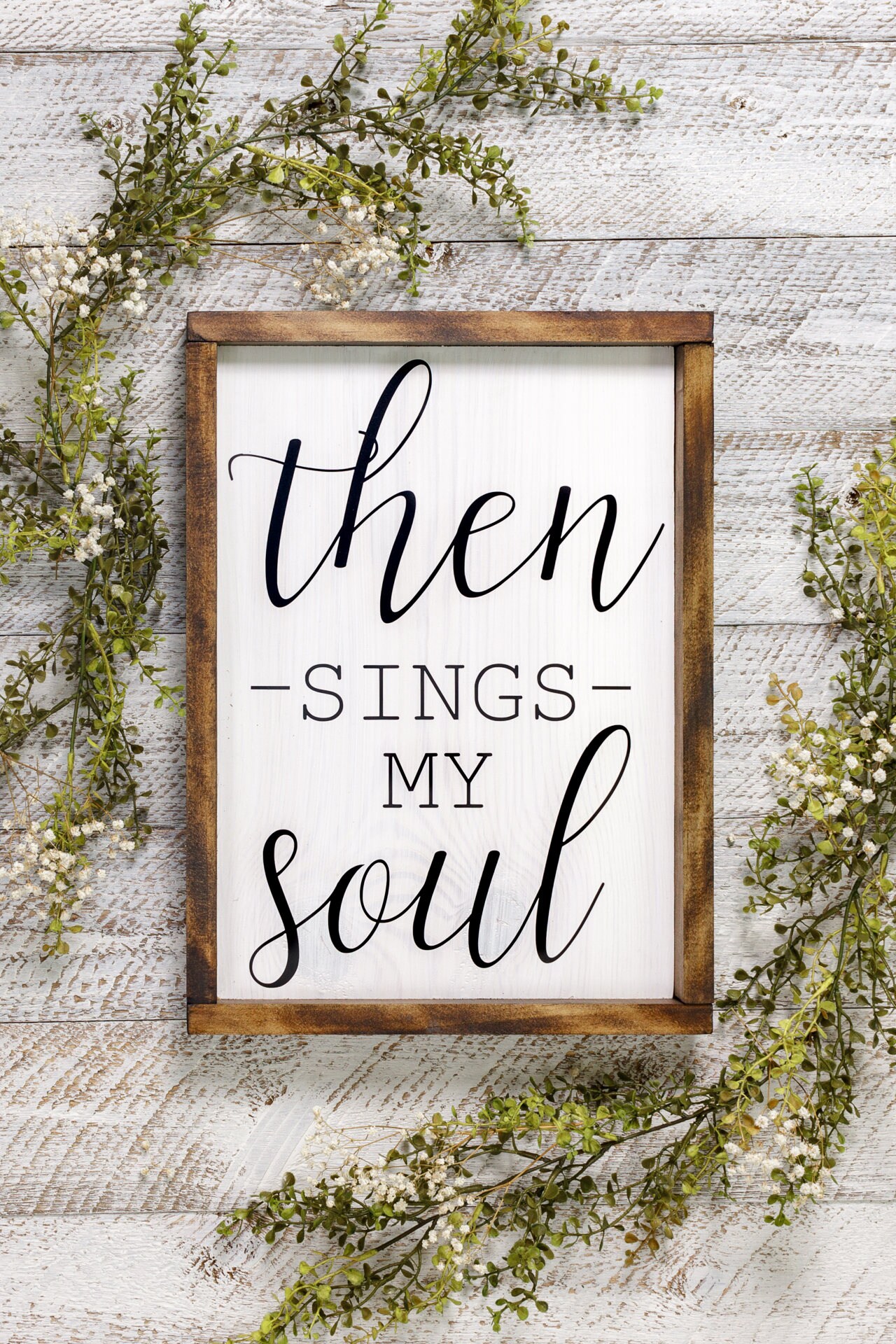 Then Sings My Soul Sign Hymn Wooden Sign How Great Thou Art