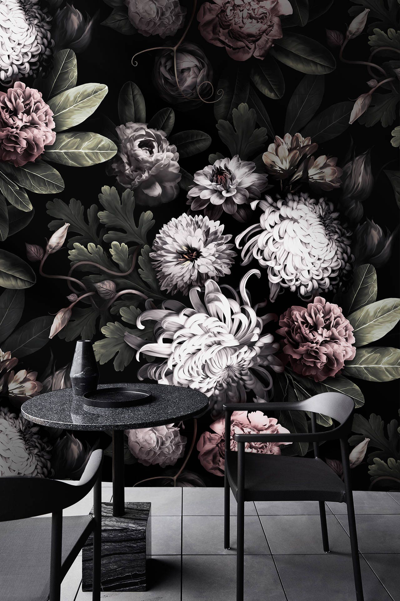 Dark Floral Wallpaper Dark Flowers Wallpaper Vintage Floral Wallpaper Dark Floral Wallpaper Dark Flowers Wallpaper Vintage Floral Wallpaper