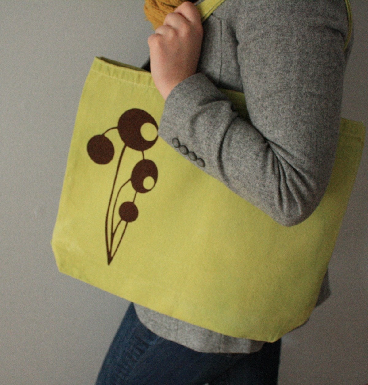 Wicked Poppies -  Recycled Grocery / Shopping / Everyday Tote