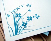 Roadside Blooms Flat Note Cards - Set of 25