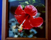 Inspirational Wood Frame Wall Clock