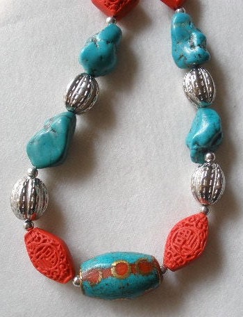 Tibetan Treasure Necklace