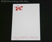 My Heart's Desire Flat Card