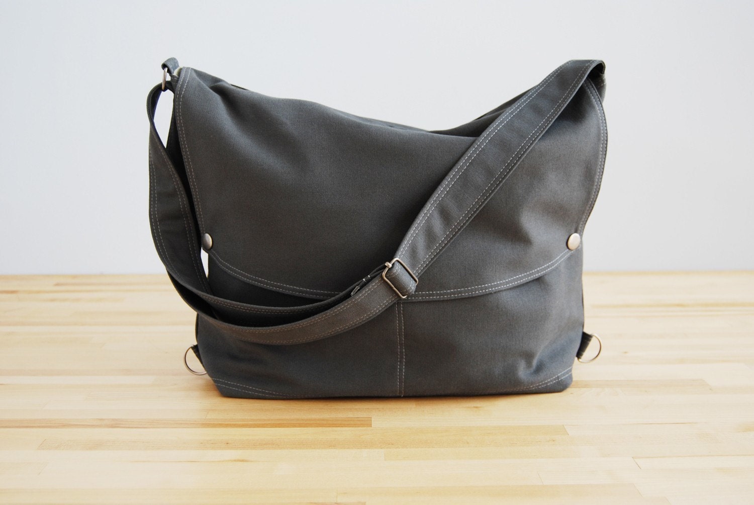 The Bookbag for Kids (in gunmetal gray)