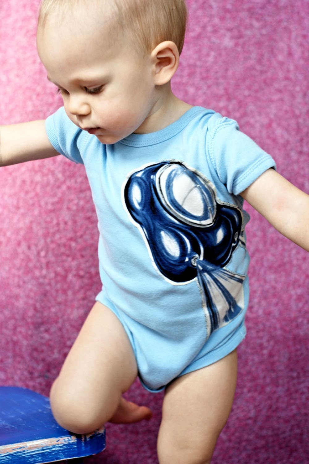 Futuristic Car organic onesie