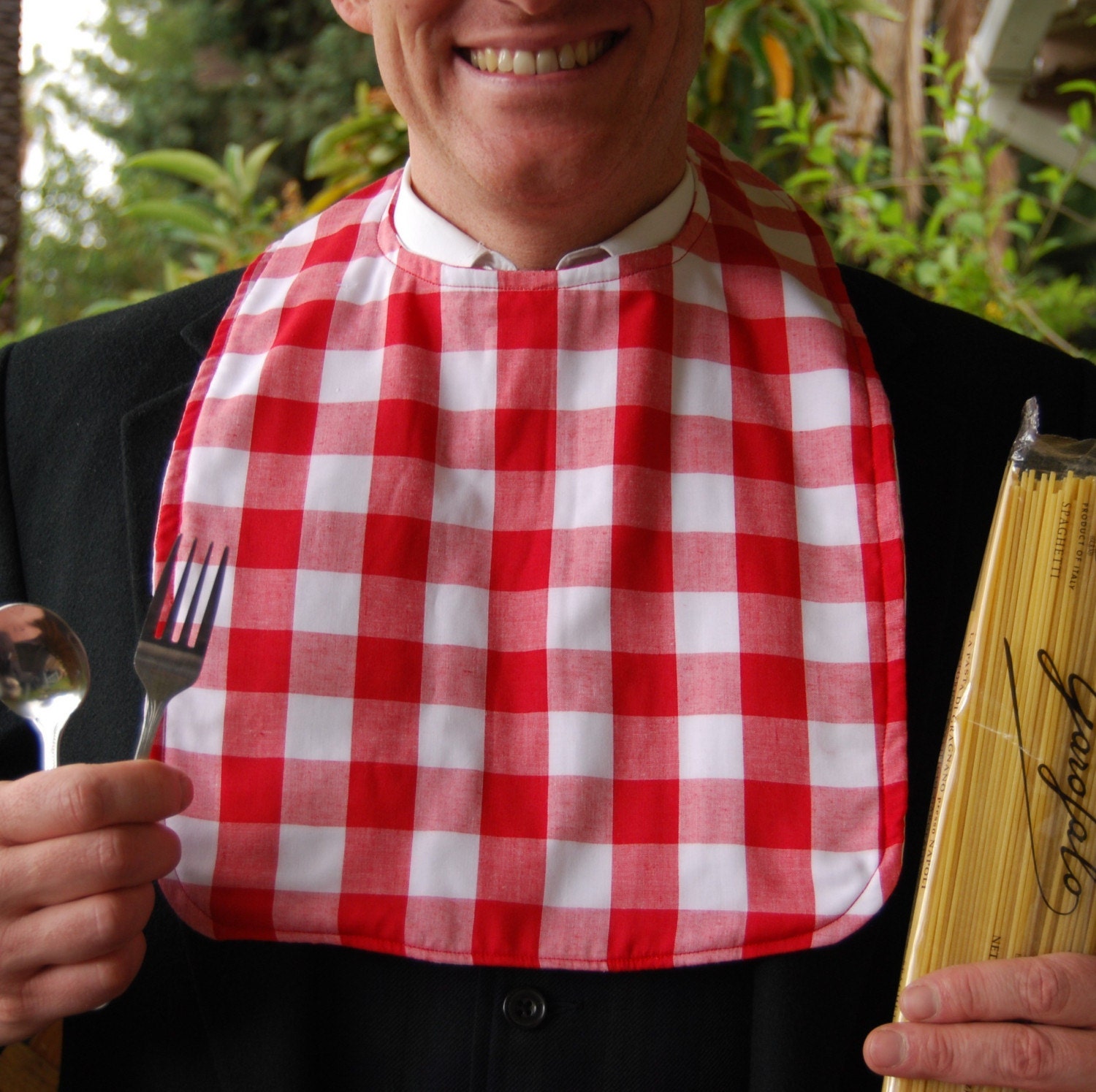 Adult Bib Viva Italiano Style