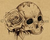 Calavera Card