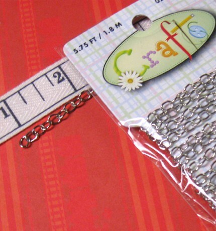 Medium link Silver toned metal jewelry necklace chain - 5.75 feet or 1.8 meters