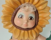 Sunflower Baby Hands Down - Ceramic Home Decor