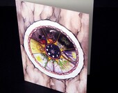 ARTifact - Wheel of the Year Note Card, Seasons and Cycles on Matte Linen Paper