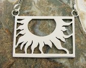 Sun Flower- Sterling Silver