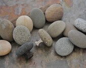 Beach and River Rock Cabinet Knobs - Handcrafted Custom Orders