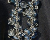 Blue Bubbles Cluster Bracelet