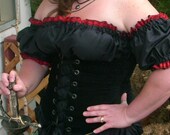 Black Pearl Pirate Wench Chemise