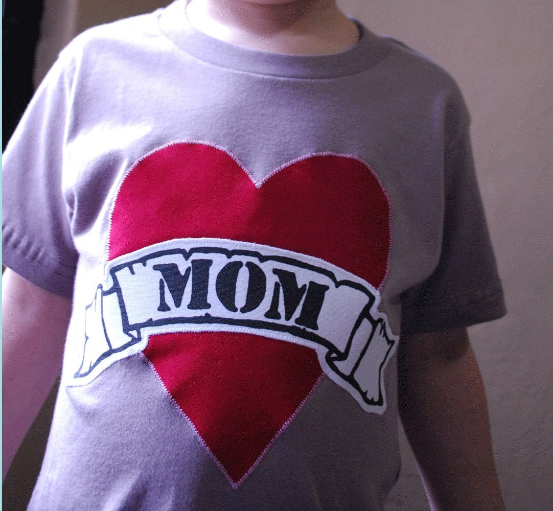 Valentines Day Mom Tattoo Shirt