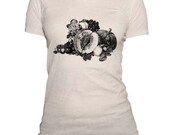 STILL LIFE - Organic Cotton Scoop Neck Tshirt