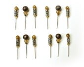 Shadowbox Designer Pins- Brown