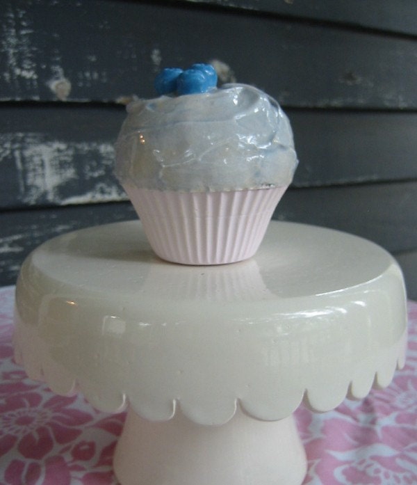 Pottery Cupcake - Blueberry