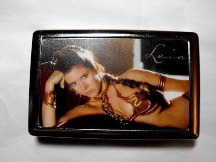 PRINCESS LEIA Star Wars Decorated ID Cigarette Case Wallet - CE100
