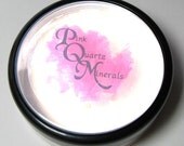 Jumbo Vegan Translucent Veil Create Optical Illusion Minimize Lines Pink Quartz Minerals