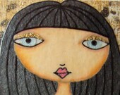 ACEO (Original) - Black and Gold 1/5