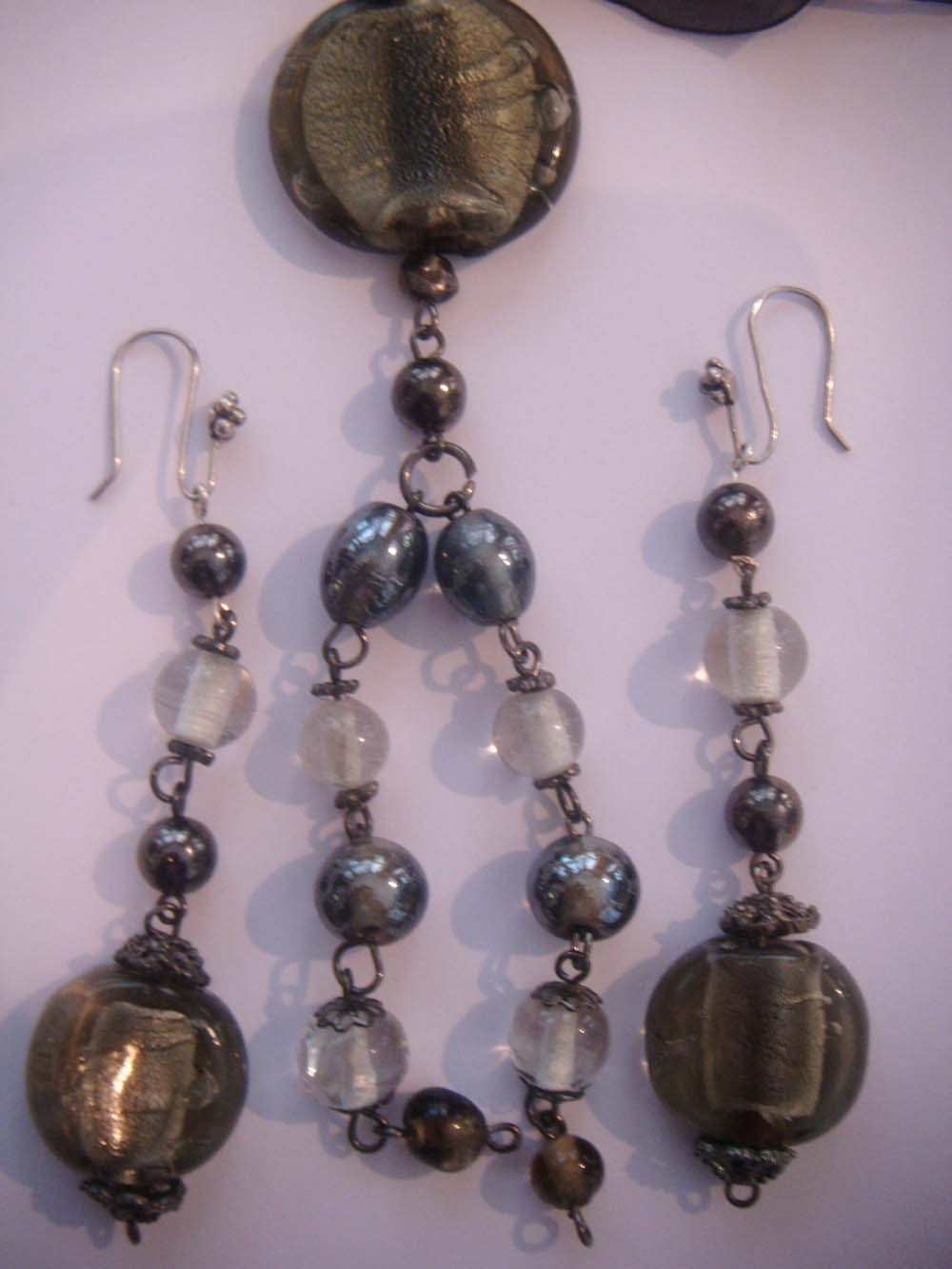 Earring and Necklace Set