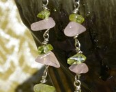 Ramble on Rose - Handmade Earrings