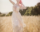 Bohemian Blush Wedding Gown- It Must Have Been the Roses