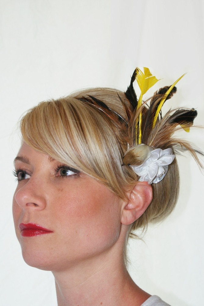 Little bird  feather headband