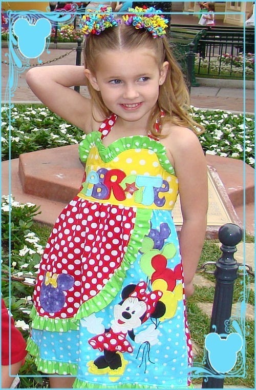 Let's Celebrate Minnie Dress Sugar3 Team