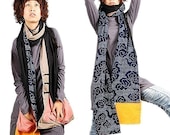 Blue cloud 2 - scarf vest (many ways to wear) P1006