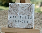 Brown Fall Leaves Wedding Favors or Save the Date Magnets, Set of 25