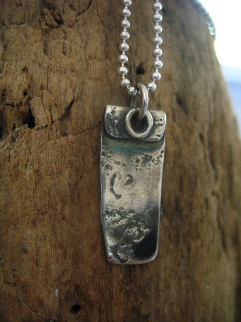 Blank Slate - Silver Journey Tag (Large)