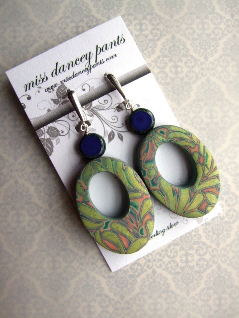 Butterfly Wings Hoop Earrings