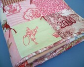 Baby Girl Quilt with Custom Hand Embroidery by Dolce Dreams