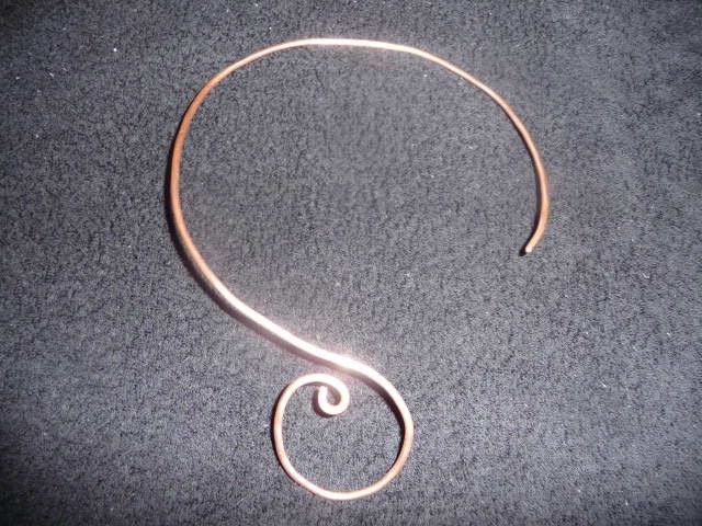 Full Moon Copper Abella Choker, Recycled Copper